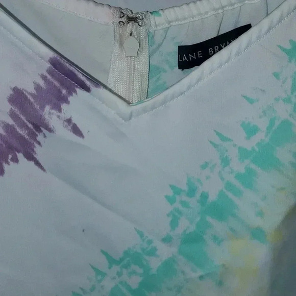Lane Bryant Colorful Tie Dye Slip Dress Size 26 NWT - Picture 9 of 13